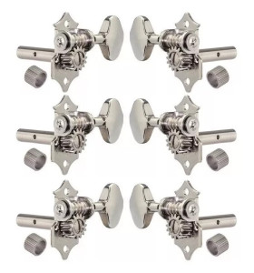 Gotoh SEP770-06M Sada Ladiacich Mechaník Pre Klasickú Gitaru 3R + 3L Chrom